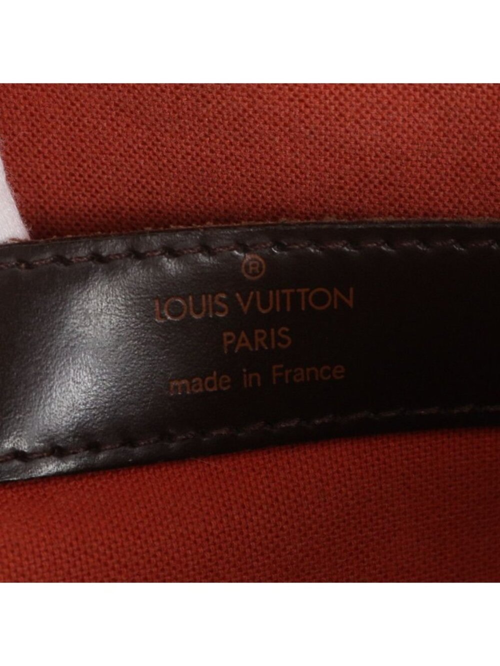 Louis Vuitton Damier Naviglio Leather Shoulder Bag Crossbody Messenger Business - Picture 10 of 11
